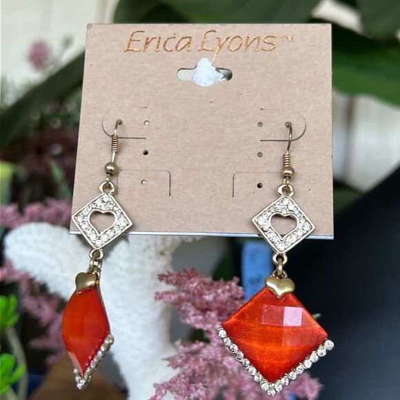 Erica Lyons Fashion Earrings - Picture 6 of 7